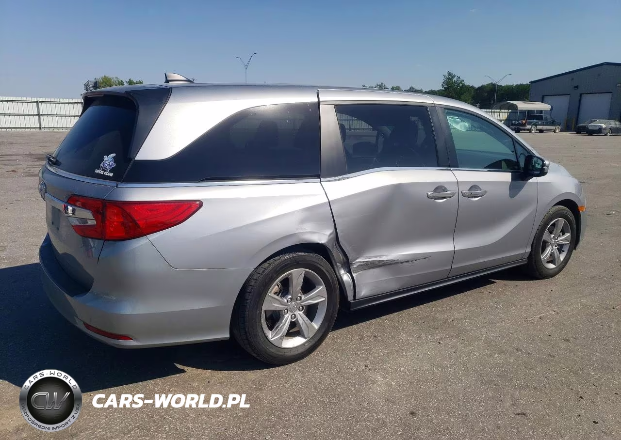2020 Honda Odyssey Exl VIN:5FNRL6H72LB035406 - 3