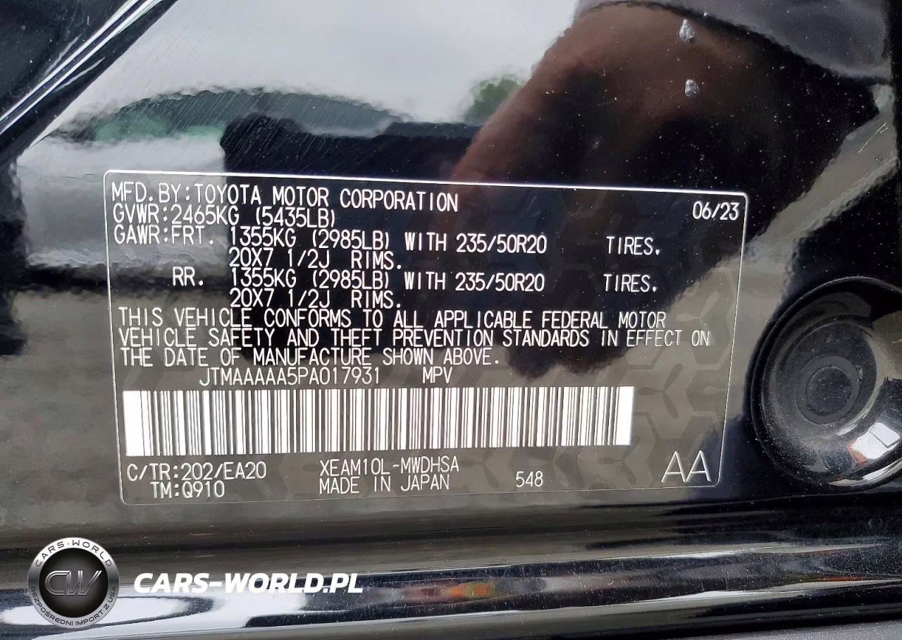 2023 Toyota Bz4X Limited VIN:JTMAAAAA5PA017931 - 14