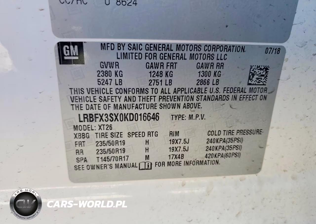 2019 Buick Envision Premium VIN:LRBFX3SX0KD016646 - 13