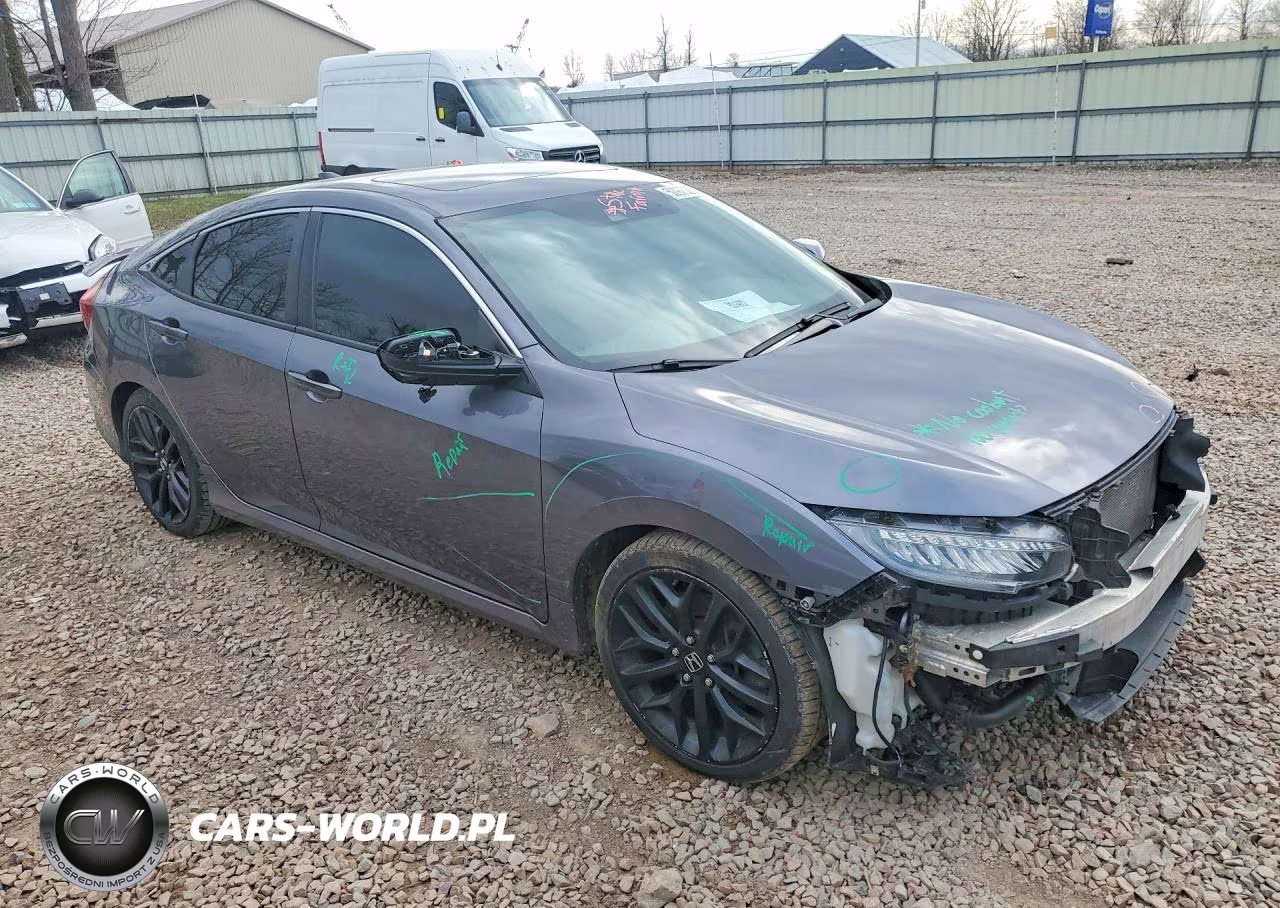 2020 Honda Civic Si VIN:2HGFC1E59LH701679 - 4