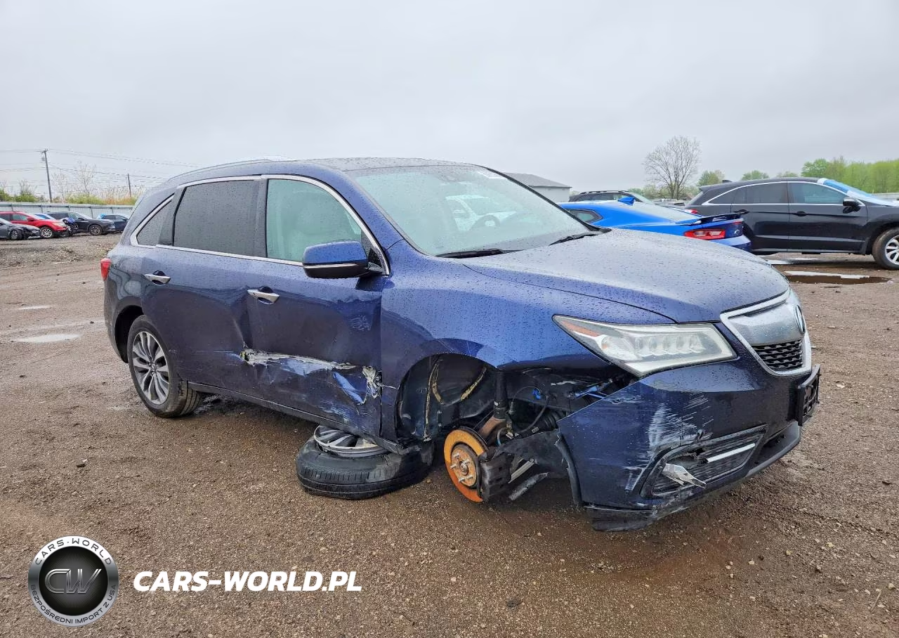 2016 Acura Mdx Technology VIN:5FRYD4H44GB012099 - 4
