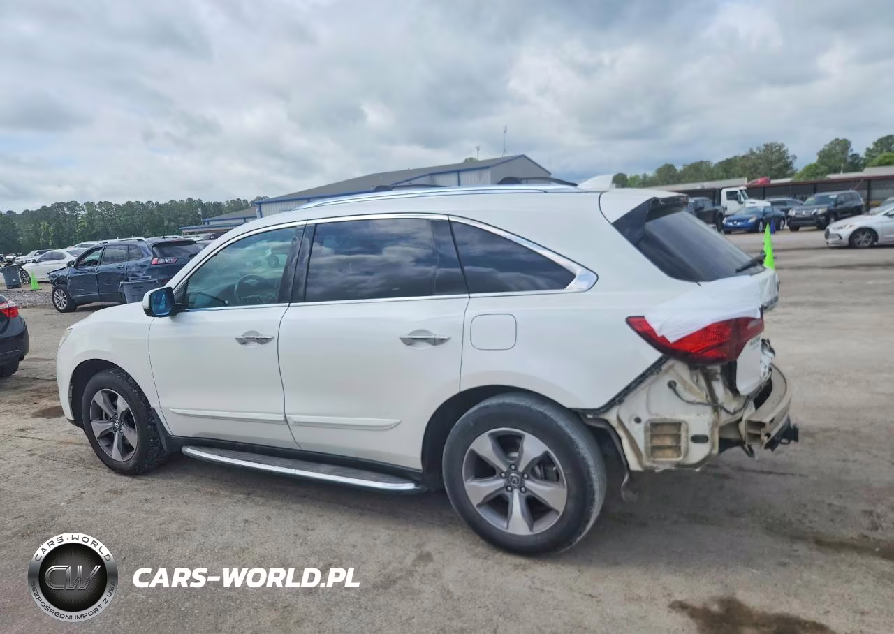 2014 Acura Mdx VIN:5FRYD3H23EB013296 - 2