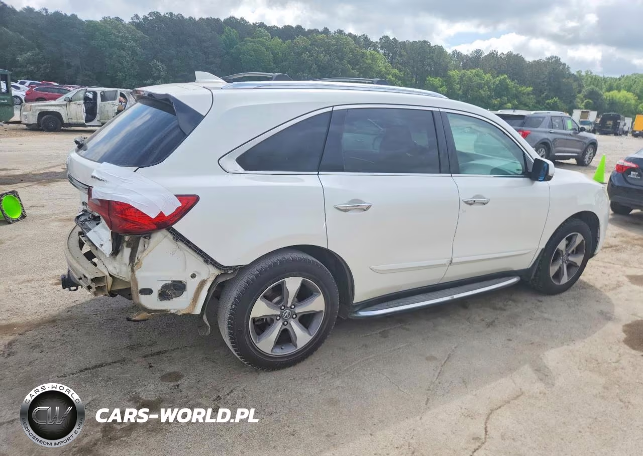 2014 Acura Mdx VIN:5FRYD3H23EB013296 - 3