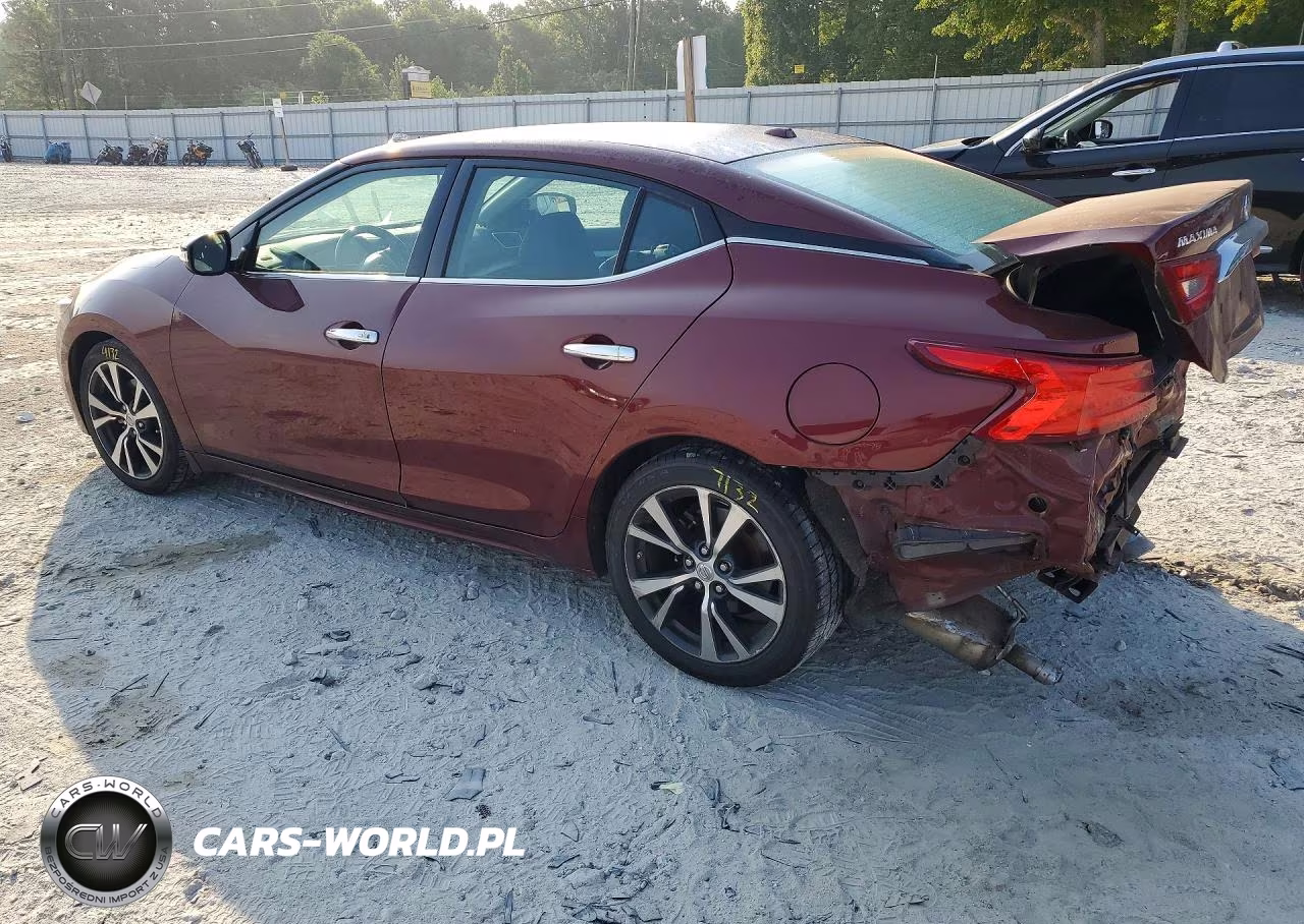 2017 Nissan Maxima 3.5 Sv VIN:1N4AA6AP2HC410461 - 2