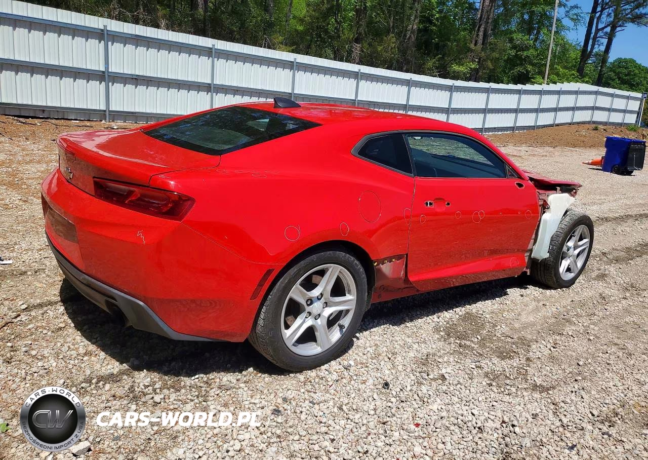 2017 Chevrolet Camaro Lt VIN:1G1FB1RX6H0107794 - 3