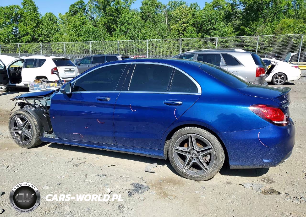 2021 Mercedes-Benz C 300 4Matic VIN:W1KWF8EB5MR621839 - 2
