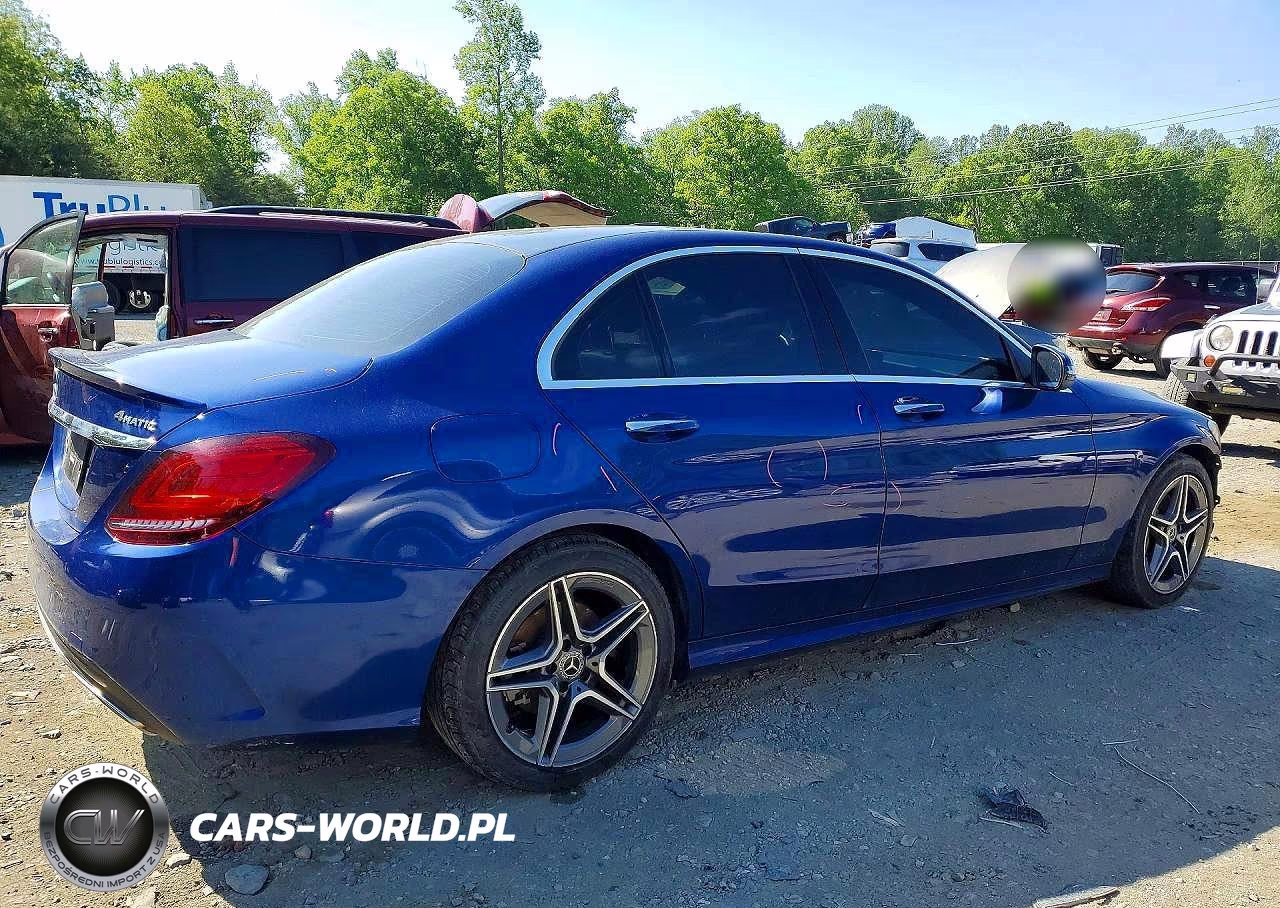 2021 Mercedes-Benz C 300 4Matic VIN:W1KWF8EB5MR621839 - 3