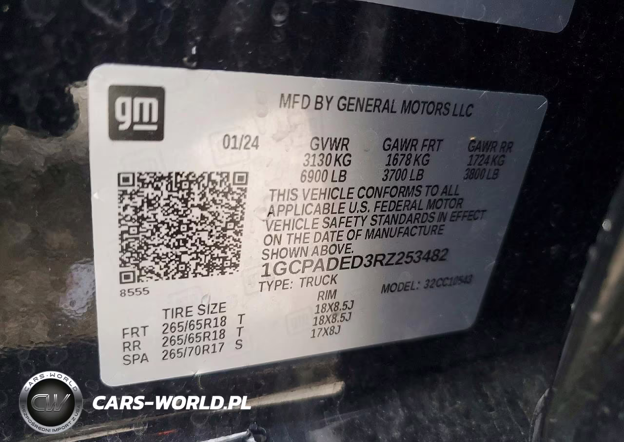 2024 Chevrolet Silverado C1500 Rst VIN:1GCPADED3RZ253482 - 13