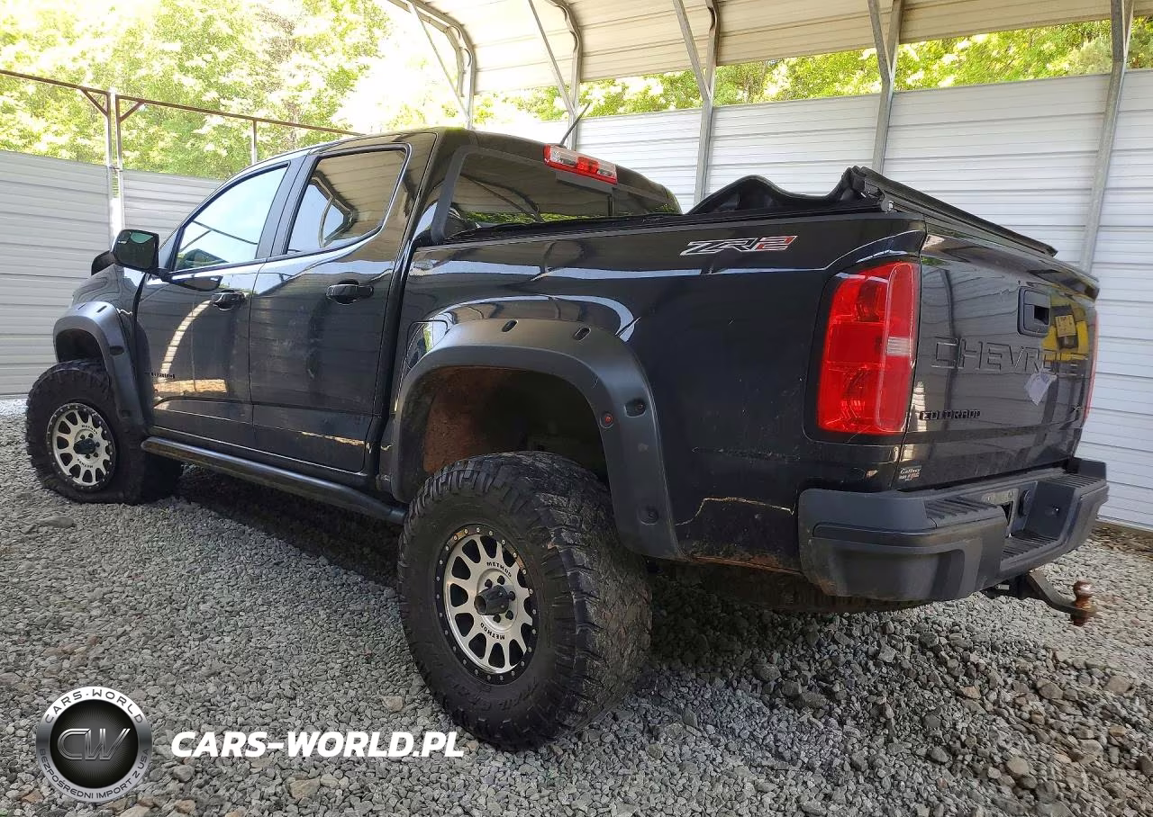 2022 Chevrolet Colorado Zr2 VIN:1GCGTEEN9N1191023 - 2