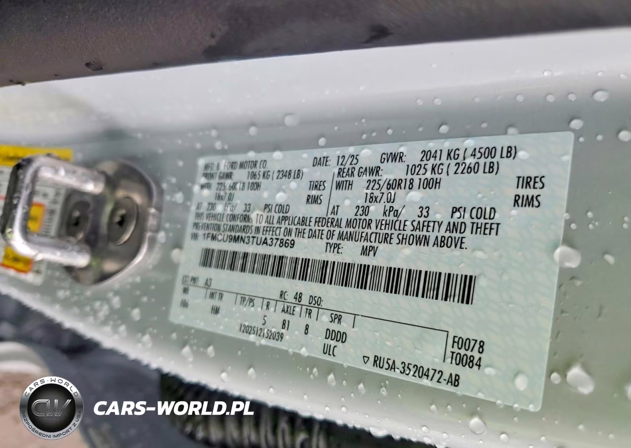 2026 Ford Escape St Line VIN:1FMCU9MN3TUA37869 - 13