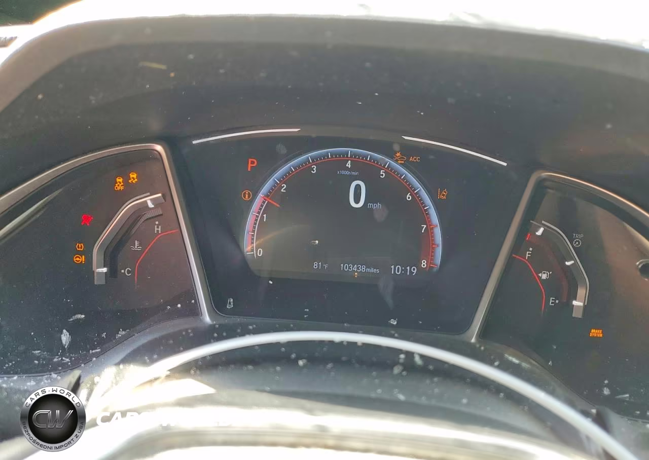 2019 Honda Civic Sport VIN:2HGFC2F83KH553820 - 9