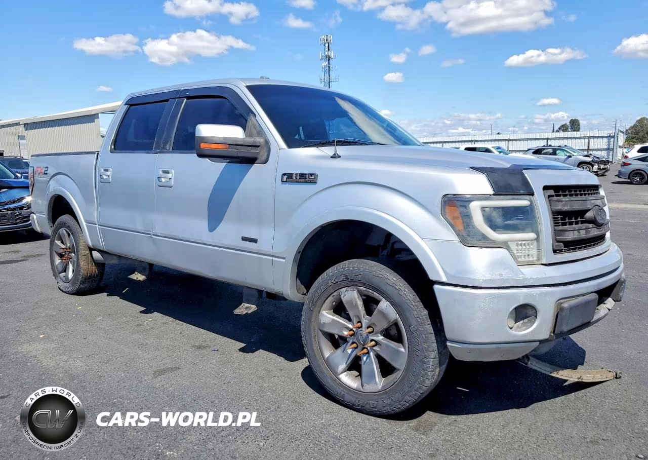 2013 Ford F150 Supercrew VIN:1FTFW1CT7DFB22409 - 4