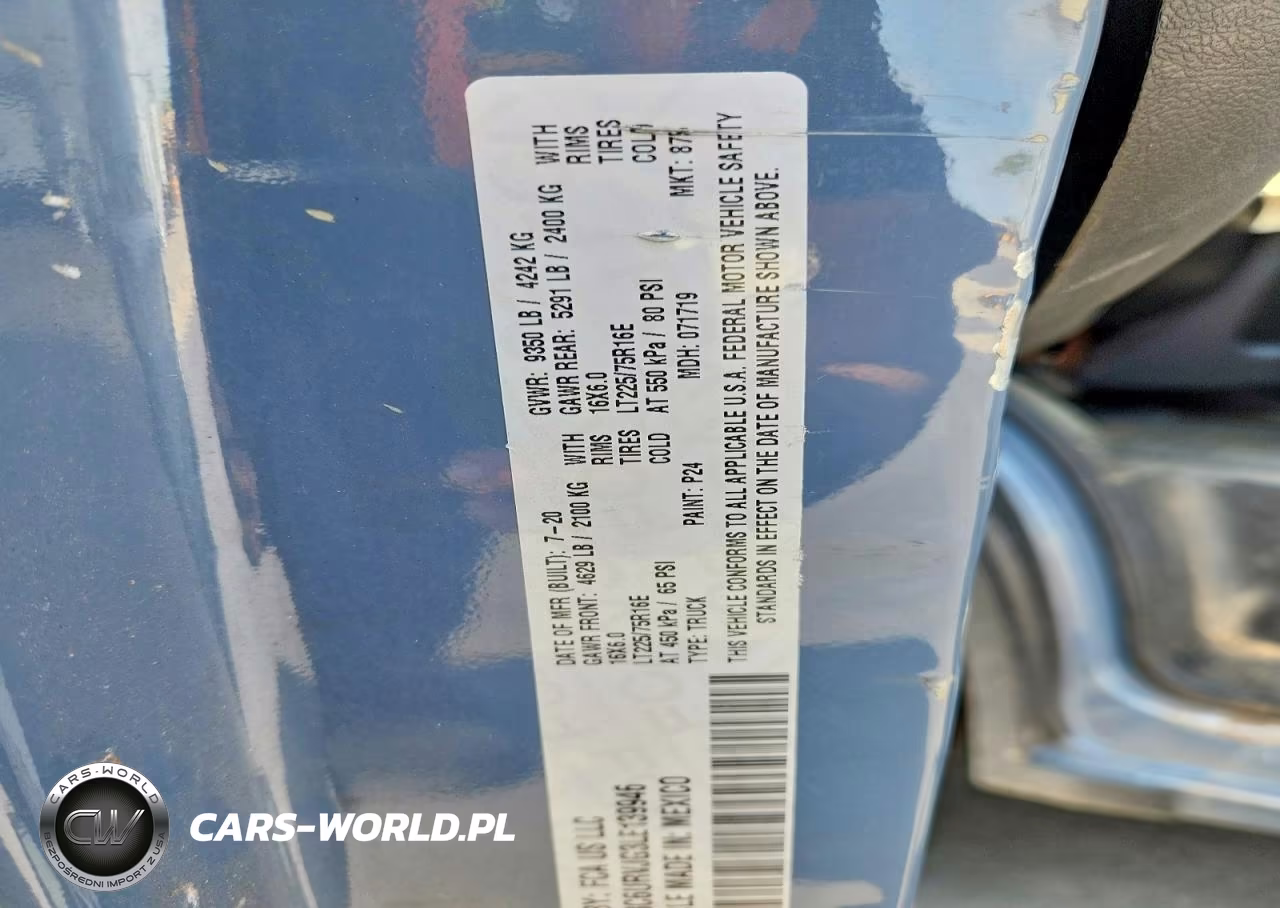 2020 Ram Promaster 3500 3500 High VIN:3C6URVJG3LE139946 - 14