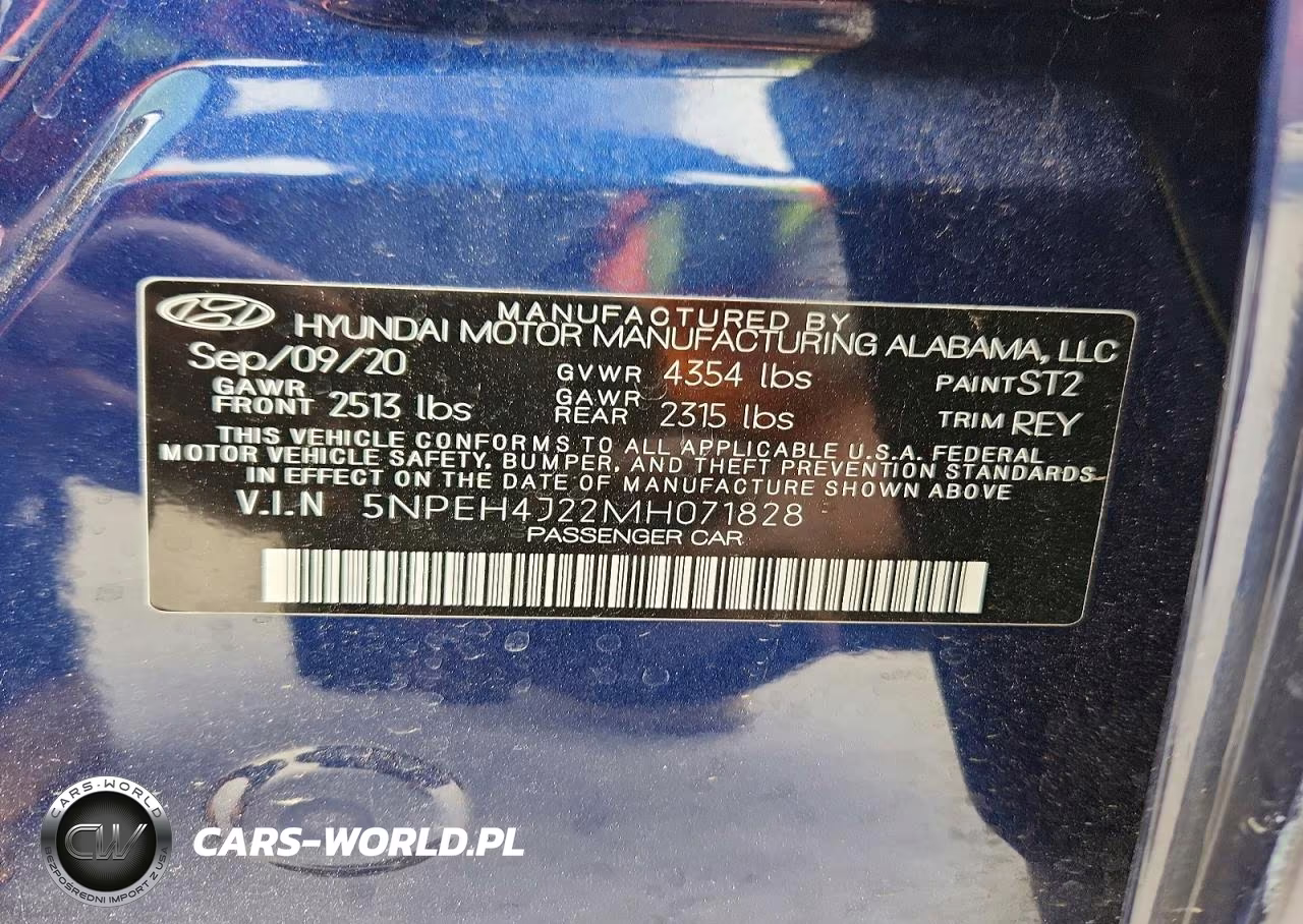 2021 Hyundai Sonata Limited VIN:5NPEH4J22MH071828 - 13