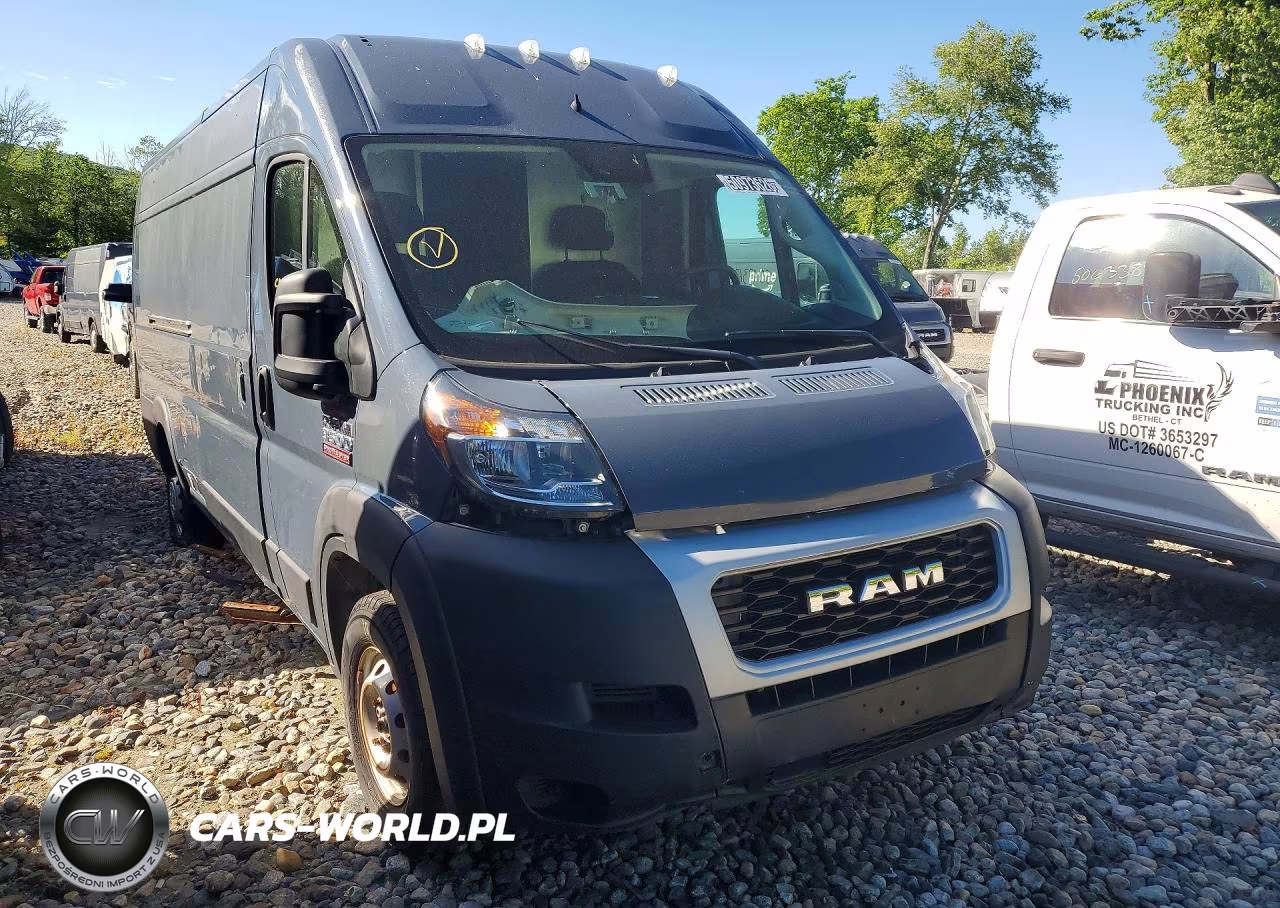 2021 Ram Promaster 3500 Delivery Van VIN:3C6MRVJG9ME544288 - 4