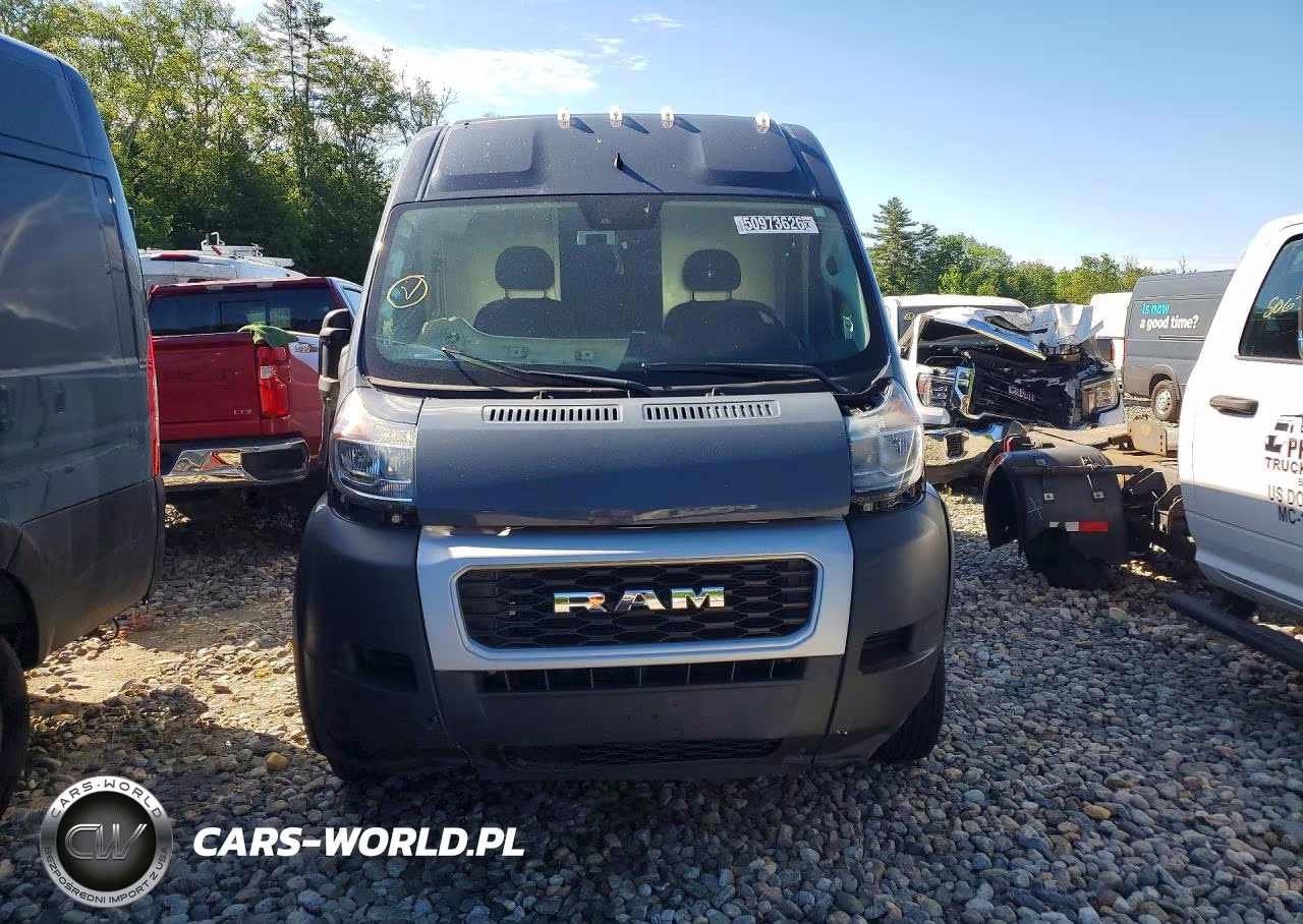 2021 Ram Promaster 3500 Delivery Van VIN:3C6MRVJG9ME544288 - 5