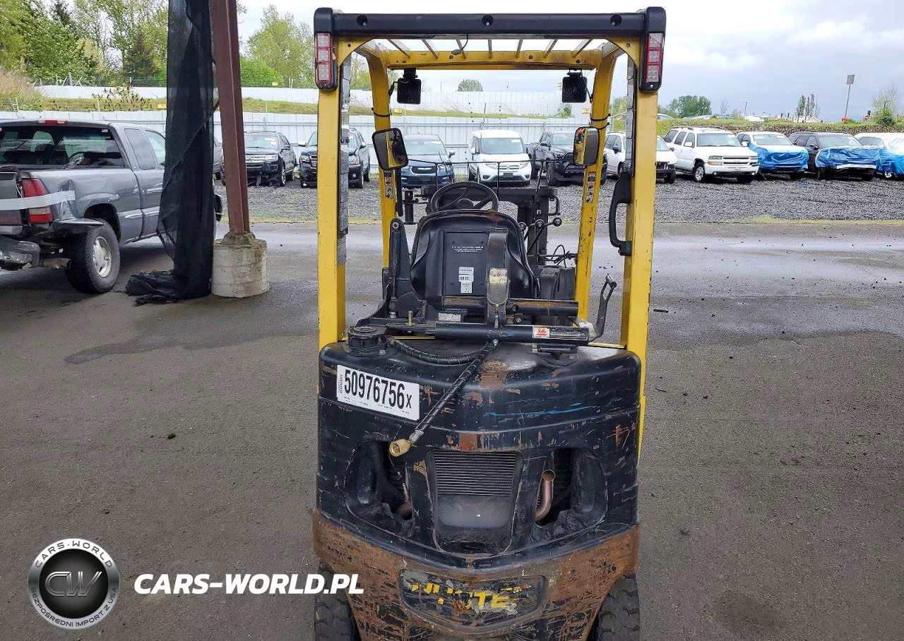 2016 Hyster Forklift VIN:H187V03950N - 10