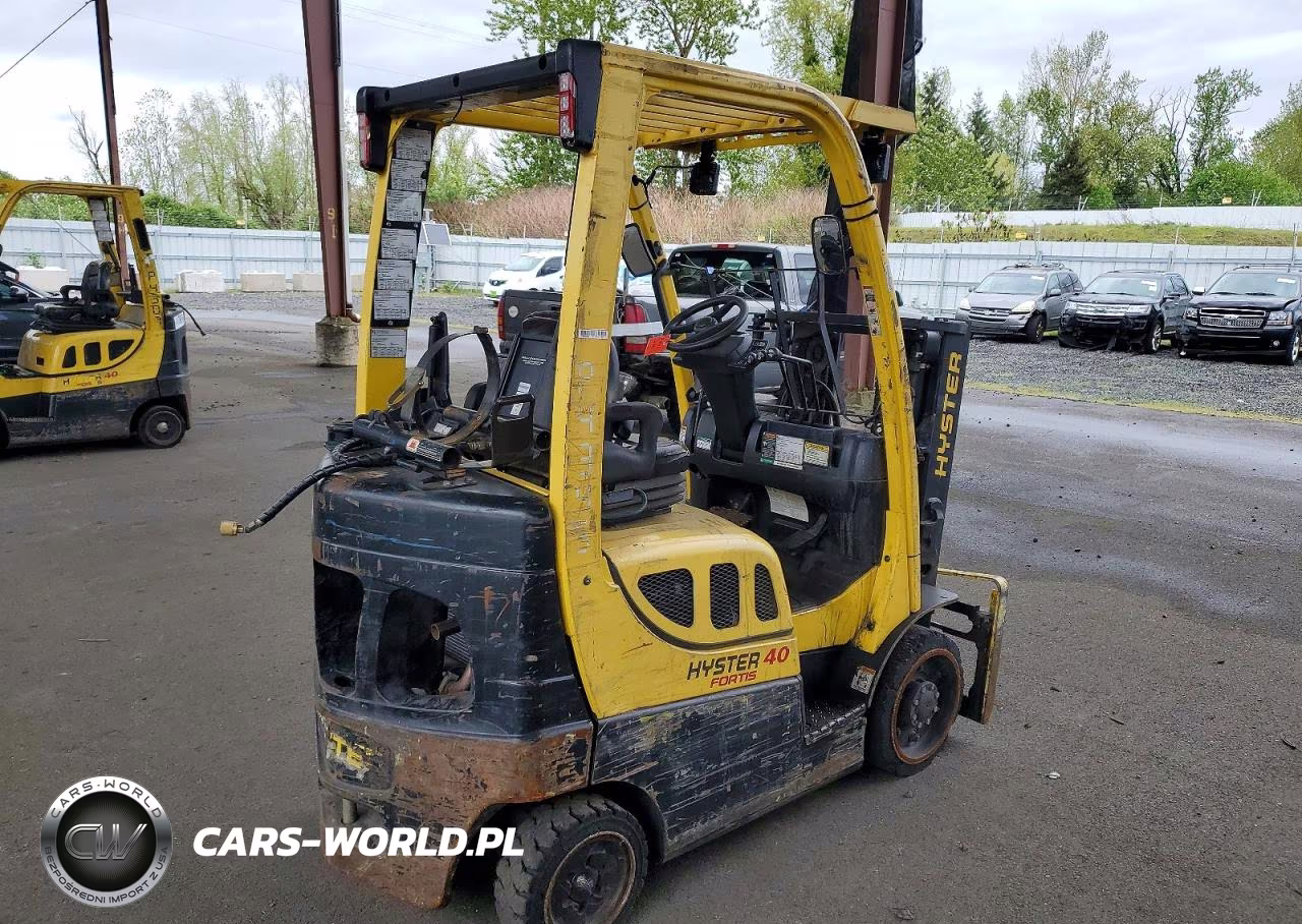 2016 Hyster Forklift VIN:H187V03950N - 4