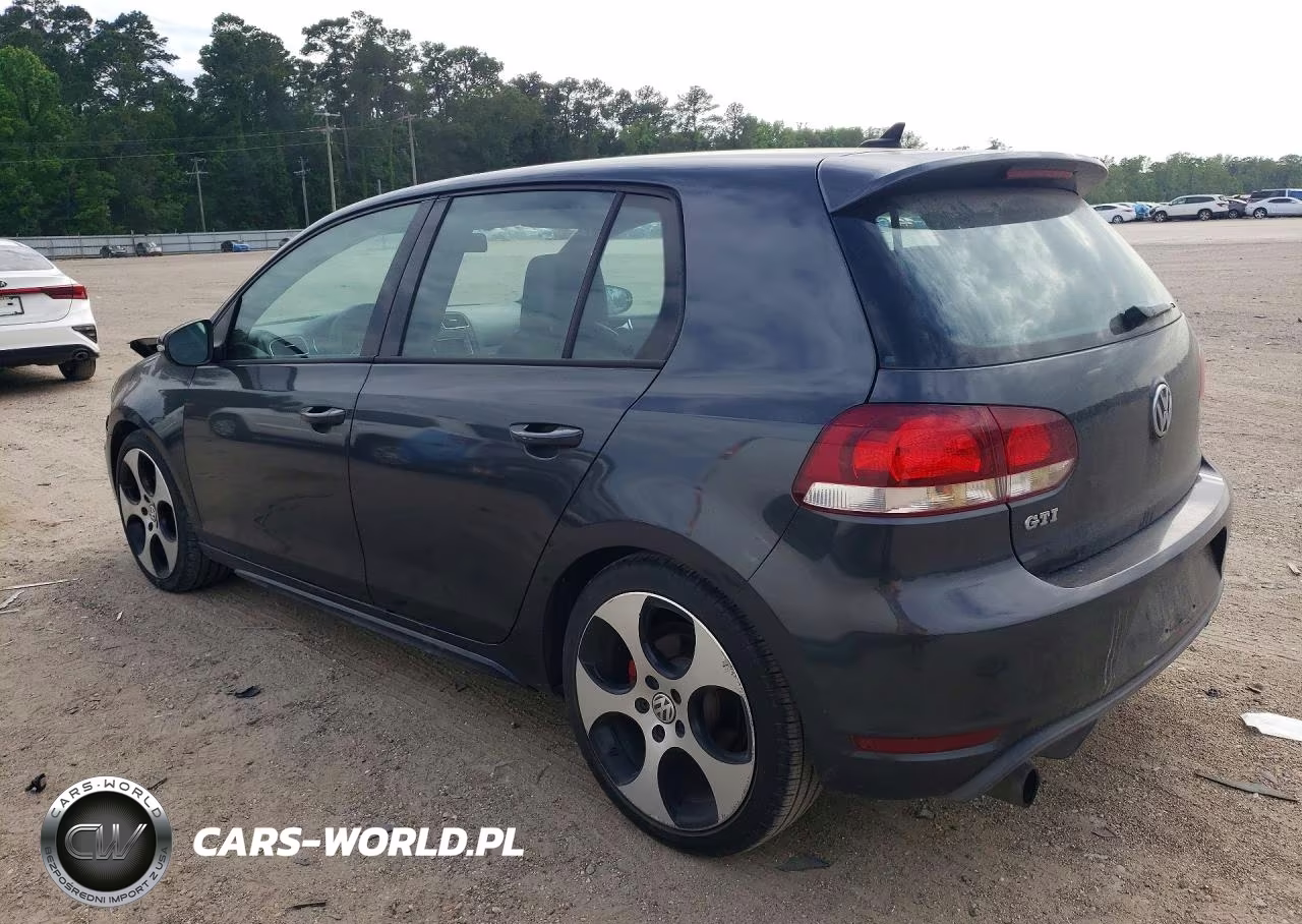 2011 Volkswagen Gti VIN:WVWHV7AJ6BW100236 - 2