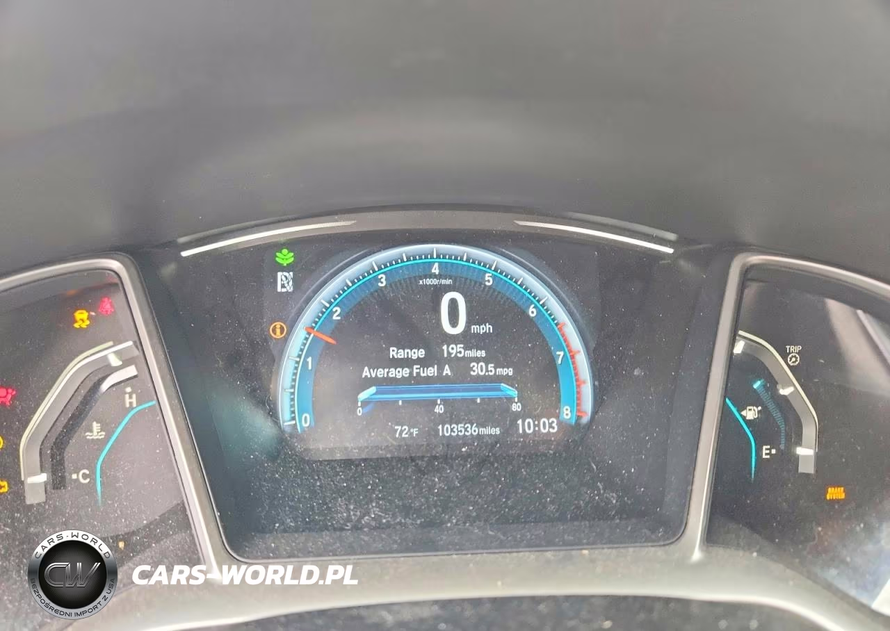 2016 Honda Civic Exl VIN:2HGFC1F79GH646365 - 9