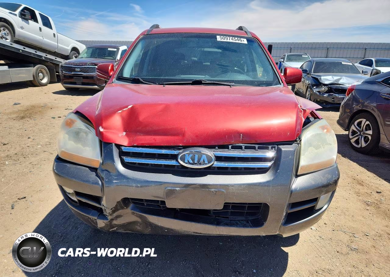 2007 Kia Sportage Lx VIN:KNDJF723677309427 - 5