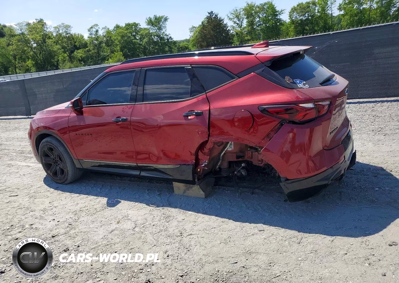 2019 Chevrolet Blazer Rs VIN:3GNKBJRS0KS687108 - 2
