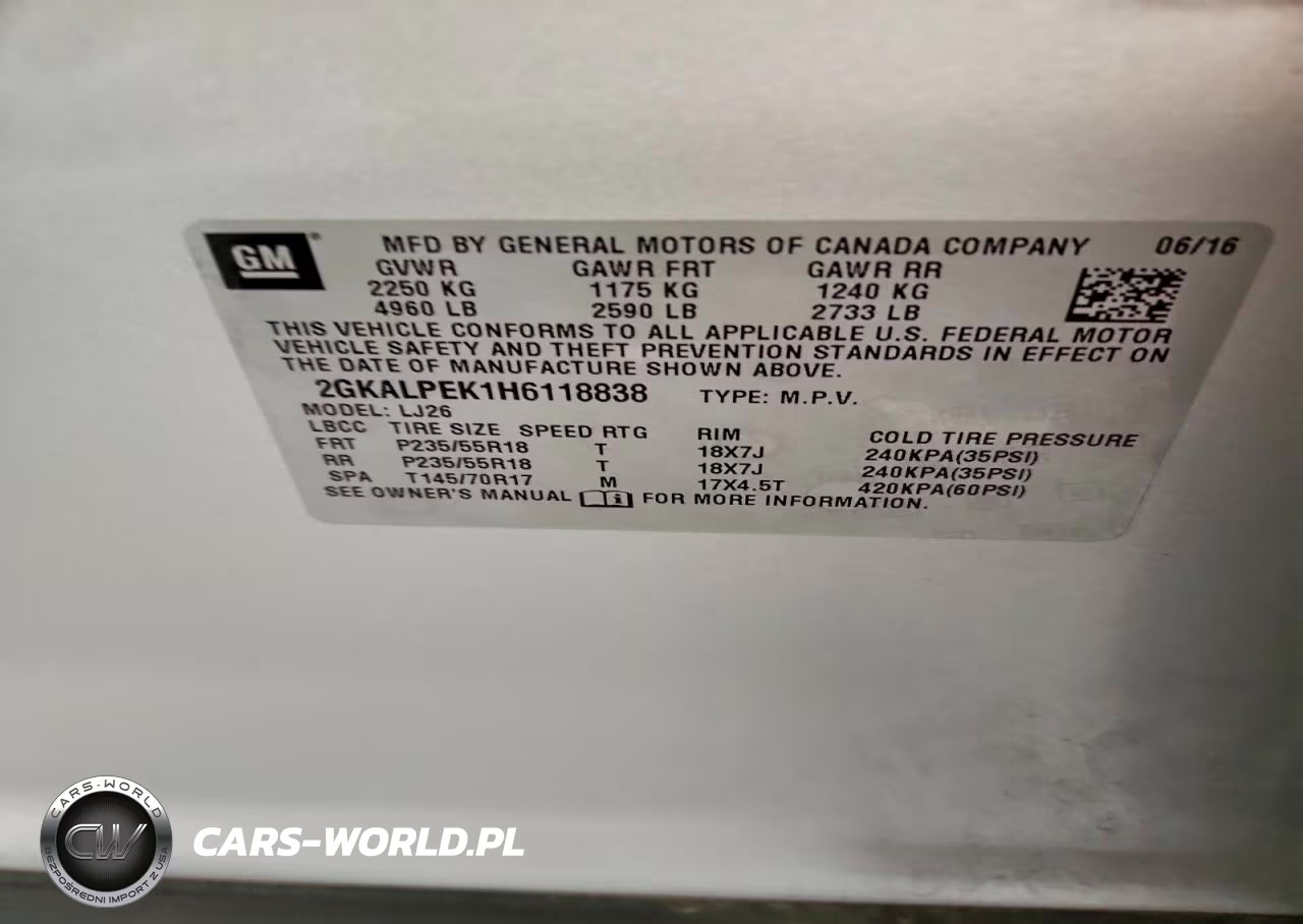 2017 GMC Terrain Slt VIN:2GKALPEK1H6118838 - 13