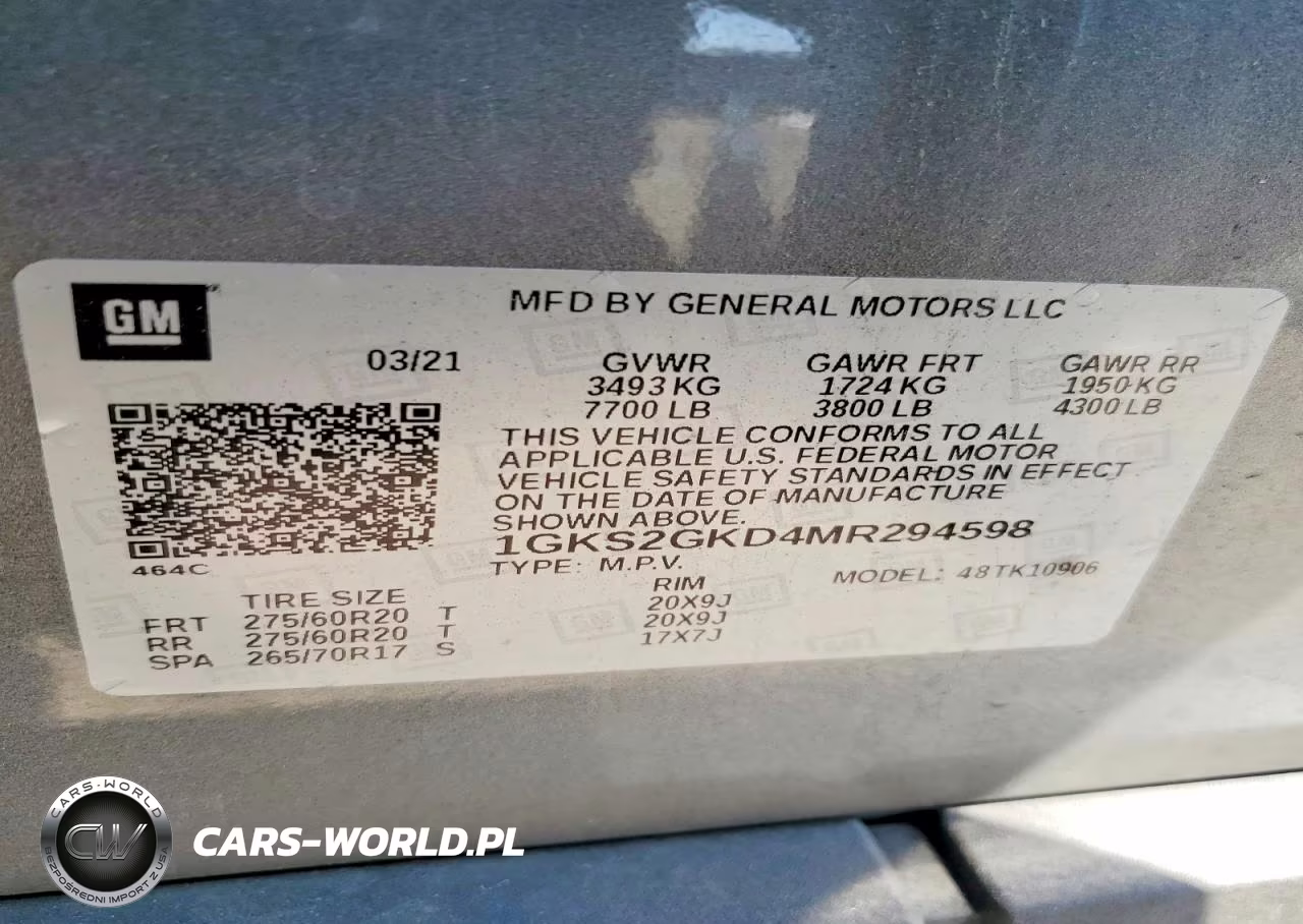 2021 GMC Yukon Xl K1500 Slt VIN:1GKS2GKD4MR294598 - 13