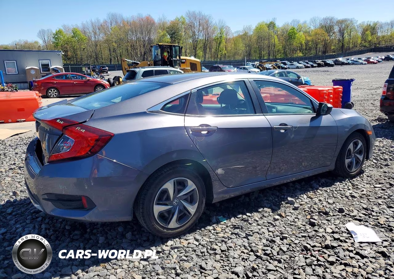 2020 Honda Civic Lx VIN:2HGFC2F67LH540052 - 3