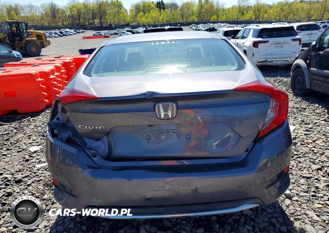 2020 Honda Civic Lx VIN:2HGFC2F67LH540052 - 6