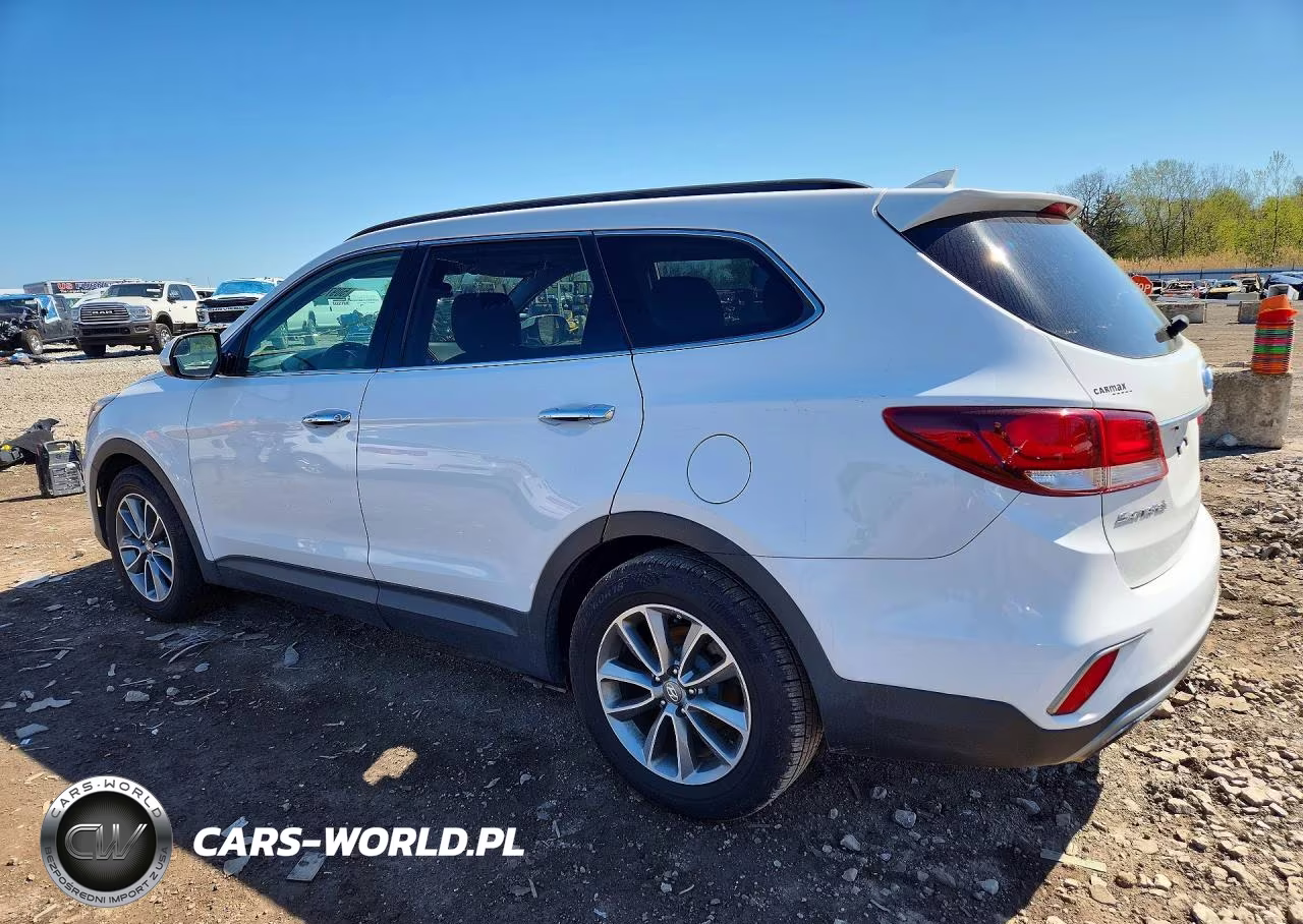 2017 Hyundai Santa Fe Se VIN:KM8SMDHF6HU178444 - 2