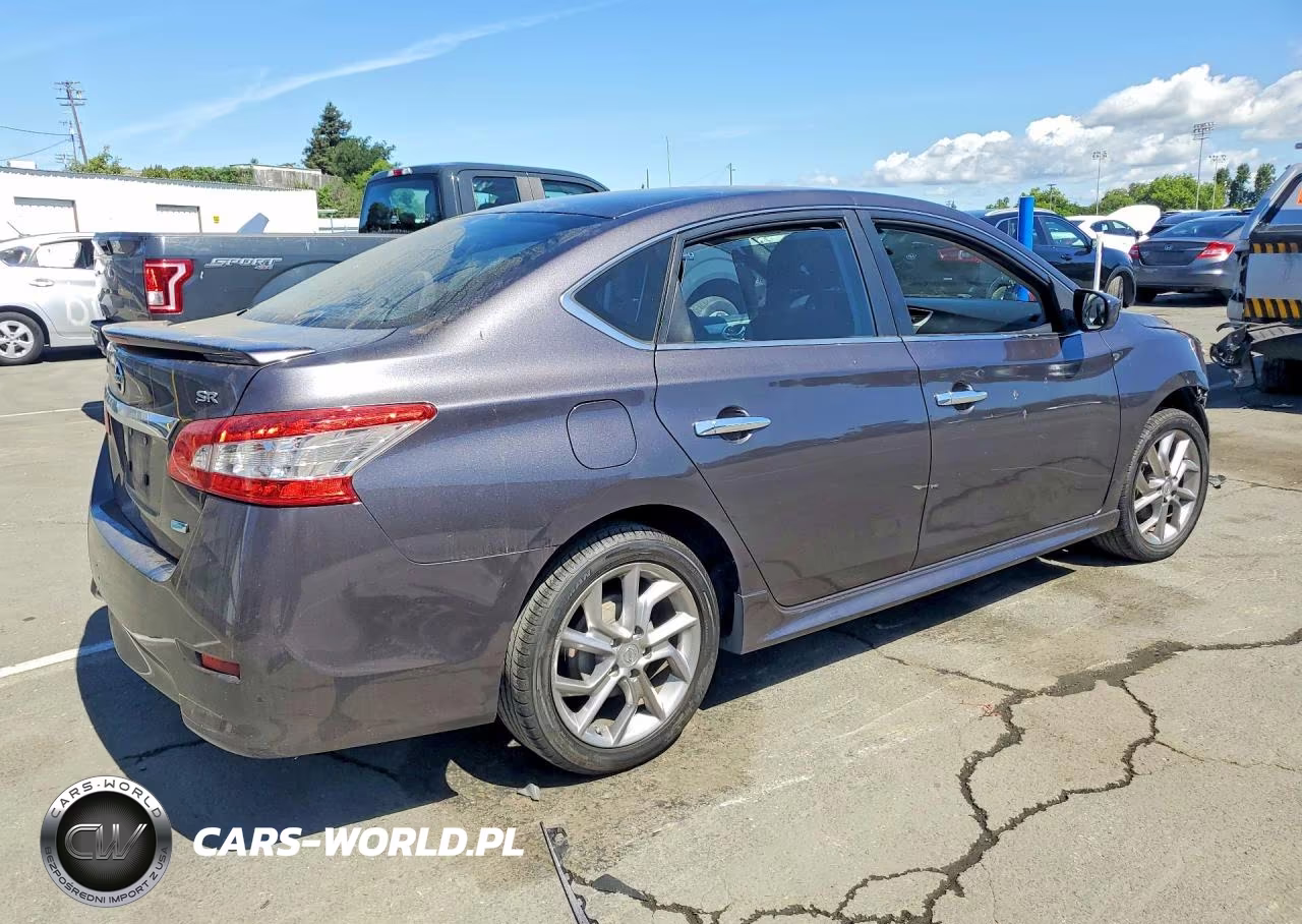 2014 Nissan Sentra Sr VIN:3N1AB7AP4EL628417 - 3