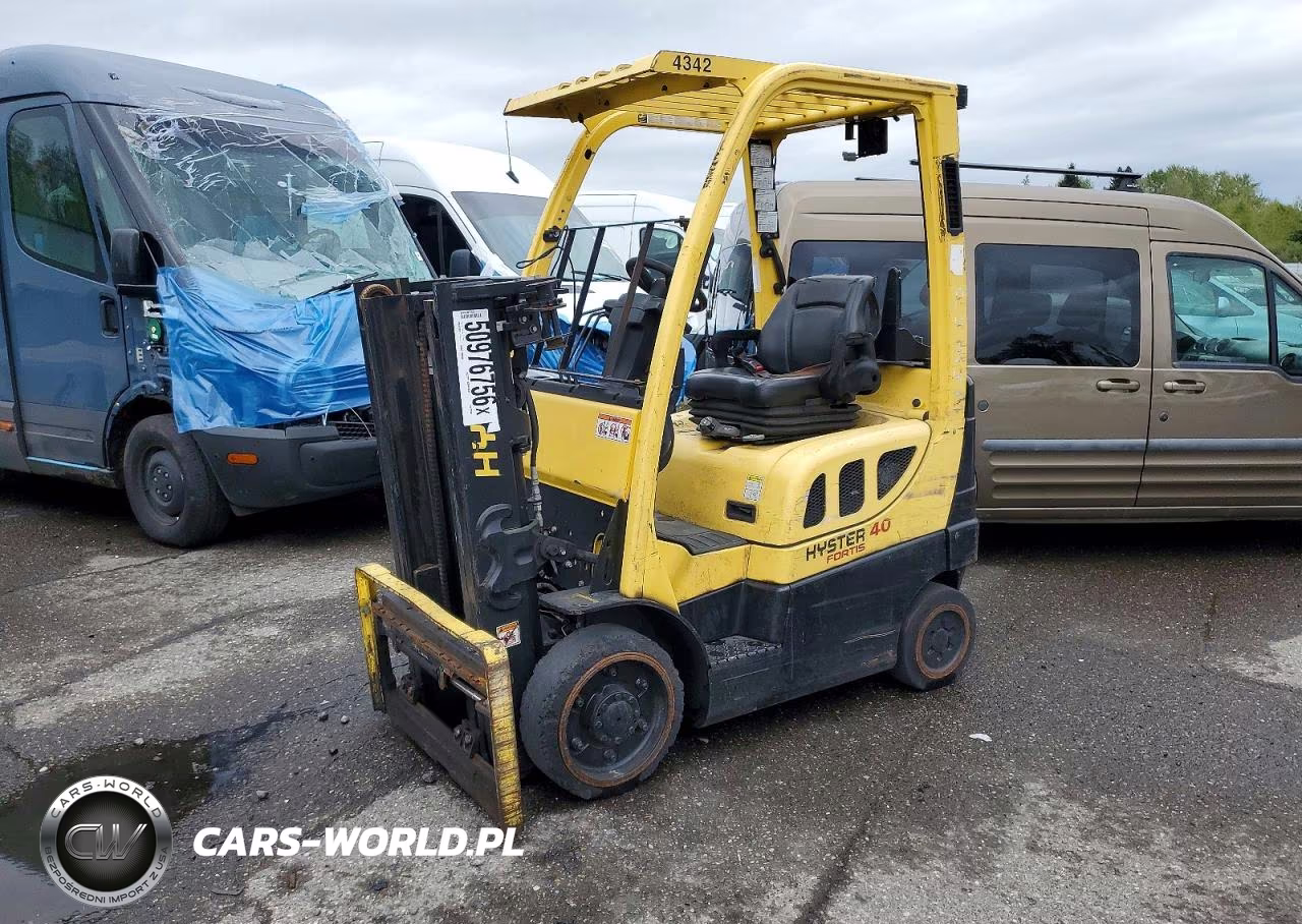 2016 Hyster S40Ft Forklift VIN:H187V03939N - 2