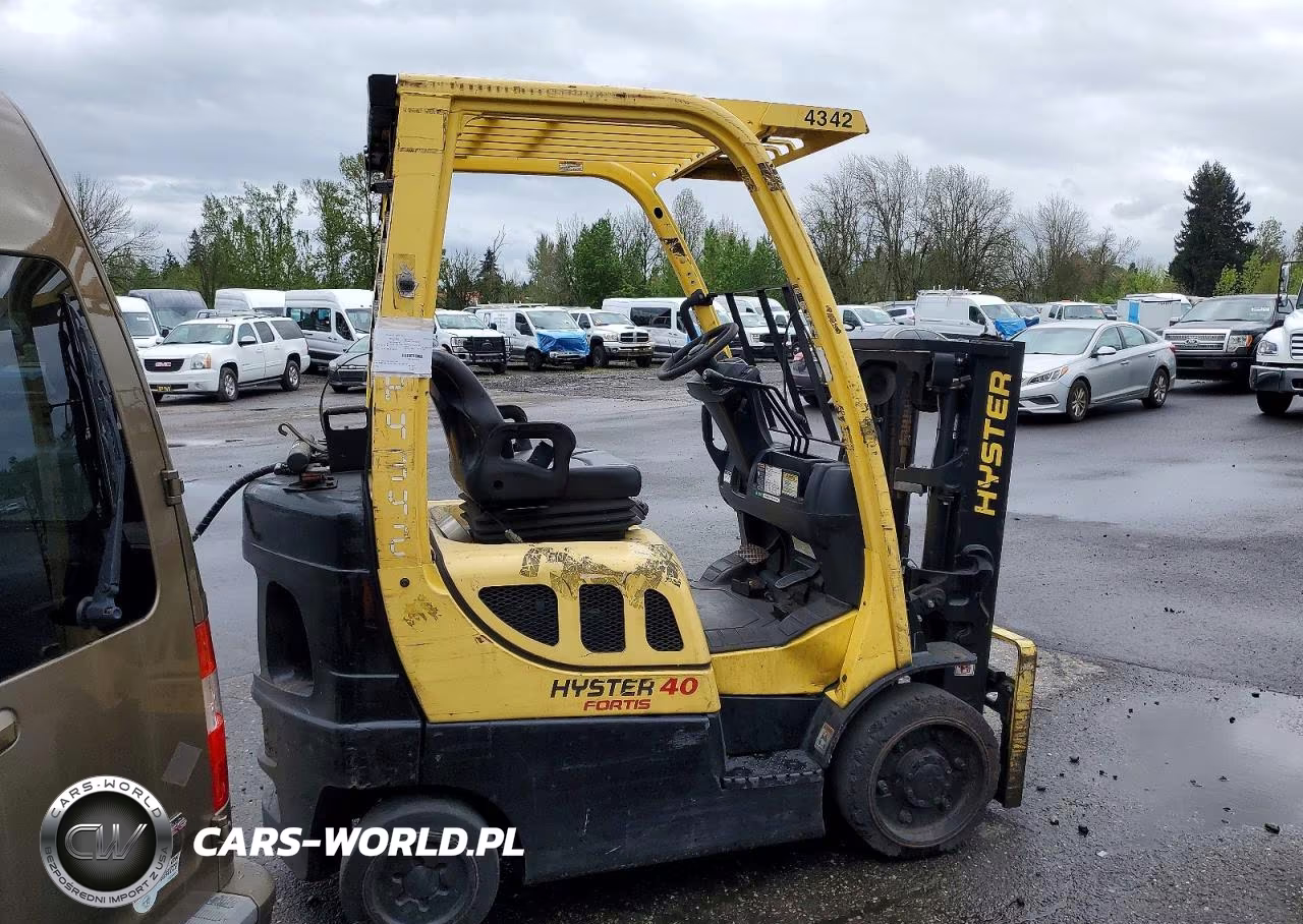 2016 Hyster S40Ft Forklift VIN:H187V03939N - 4