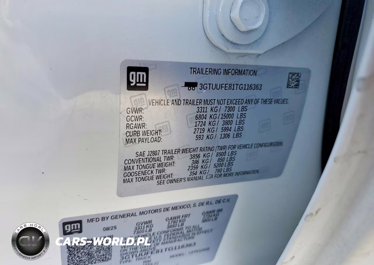 2026 GMC Sierra K1500 At4X VIN:3GTUUFE81TG116363 - 12