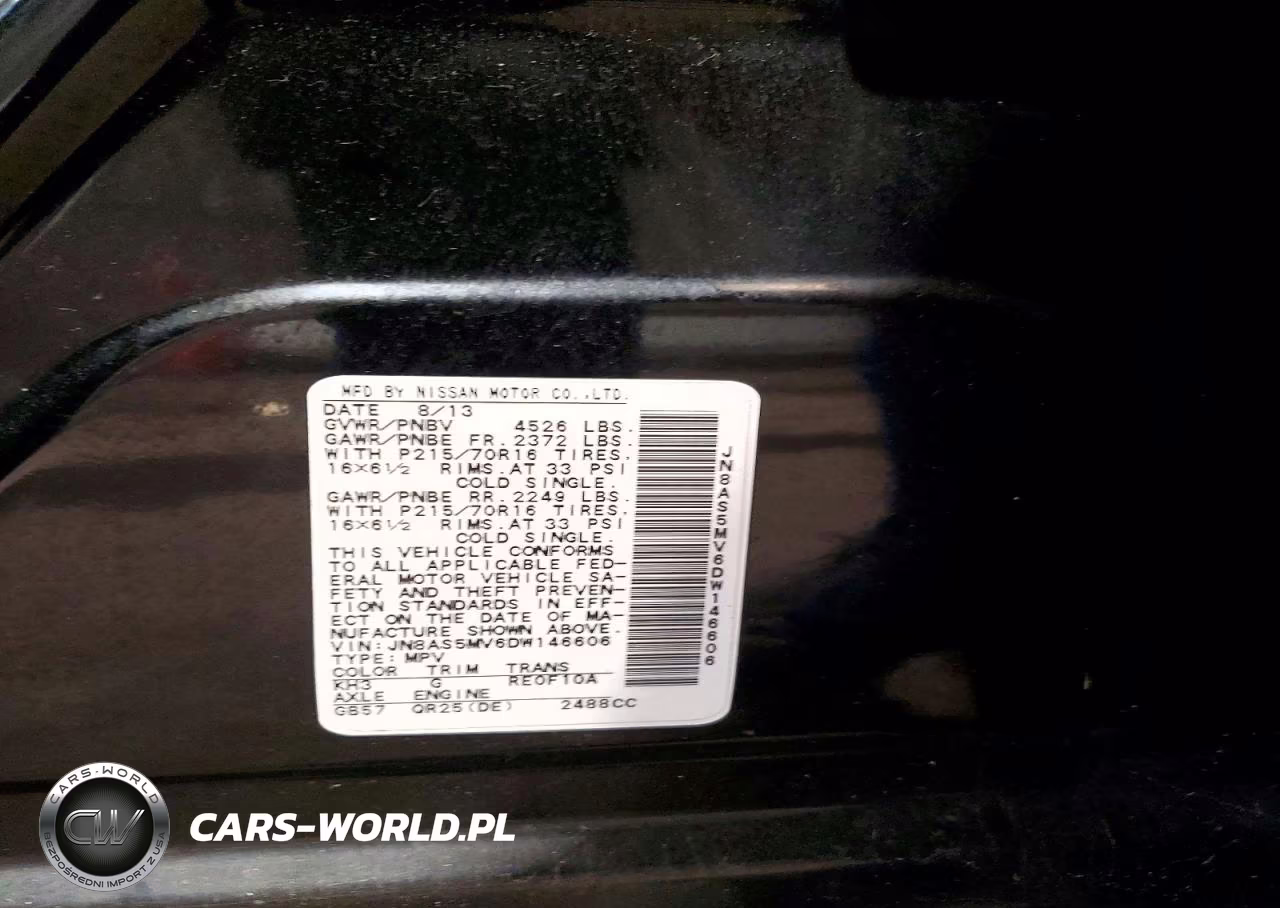 2013 Nissan Rogue S VIN:JN8AS5MV6DW146606 - 13