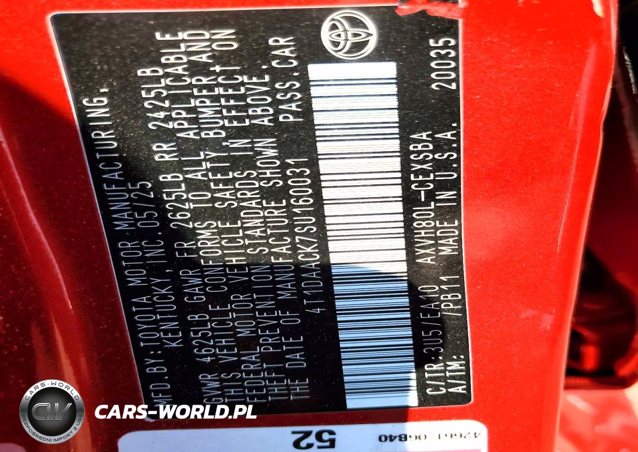 2025 Toyota Camry Se VIN:4T1DAACK7SU160031 - 12