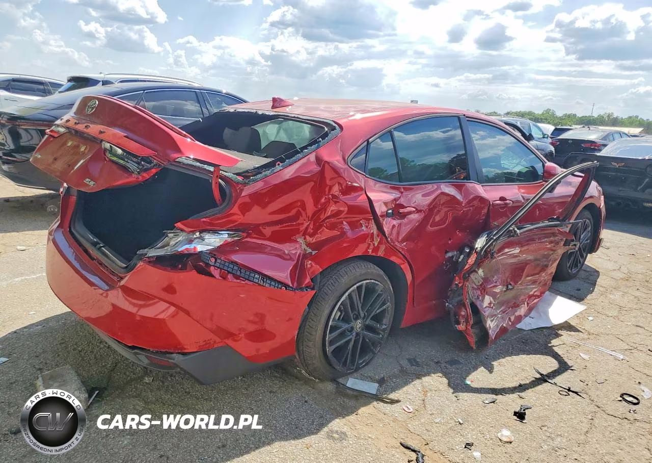 2025 Toyota Camry Se VIN:4T1DAACK7SU160031 - 3