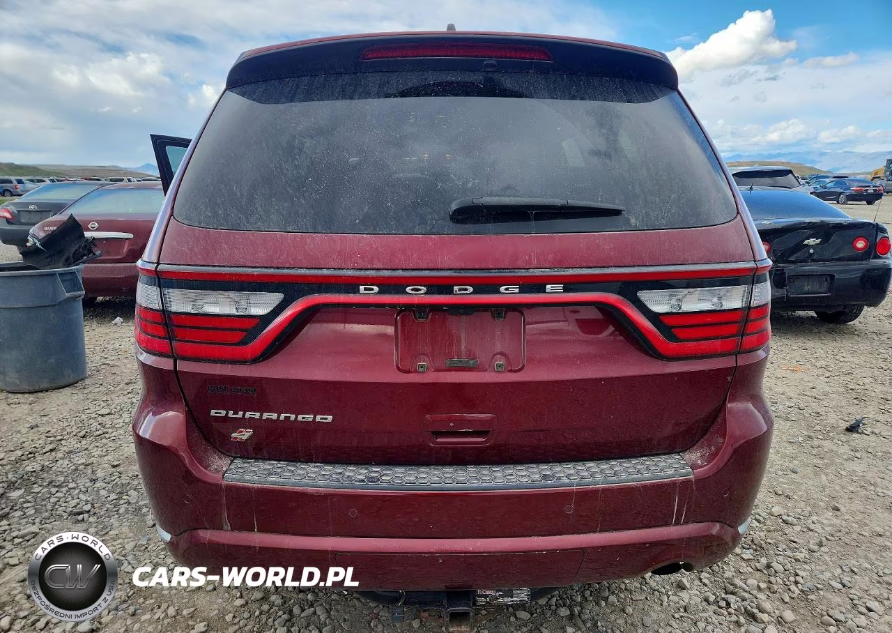 2022 Dodge Durango Sxt VIN:1C4RDJAG1NC106475 - 6
