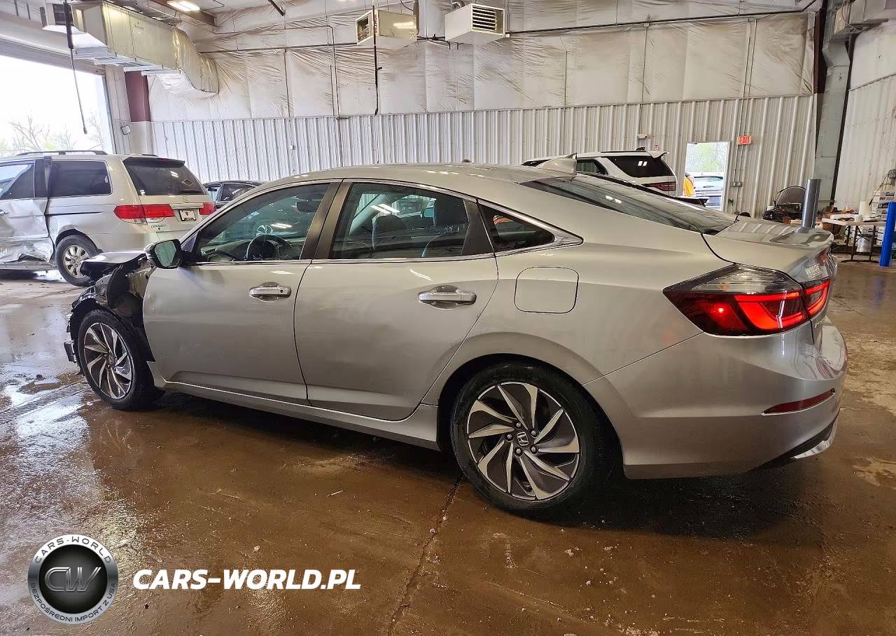 2022 Honda Insight Touring VIN:19XZE4F9XNE001340 - 2