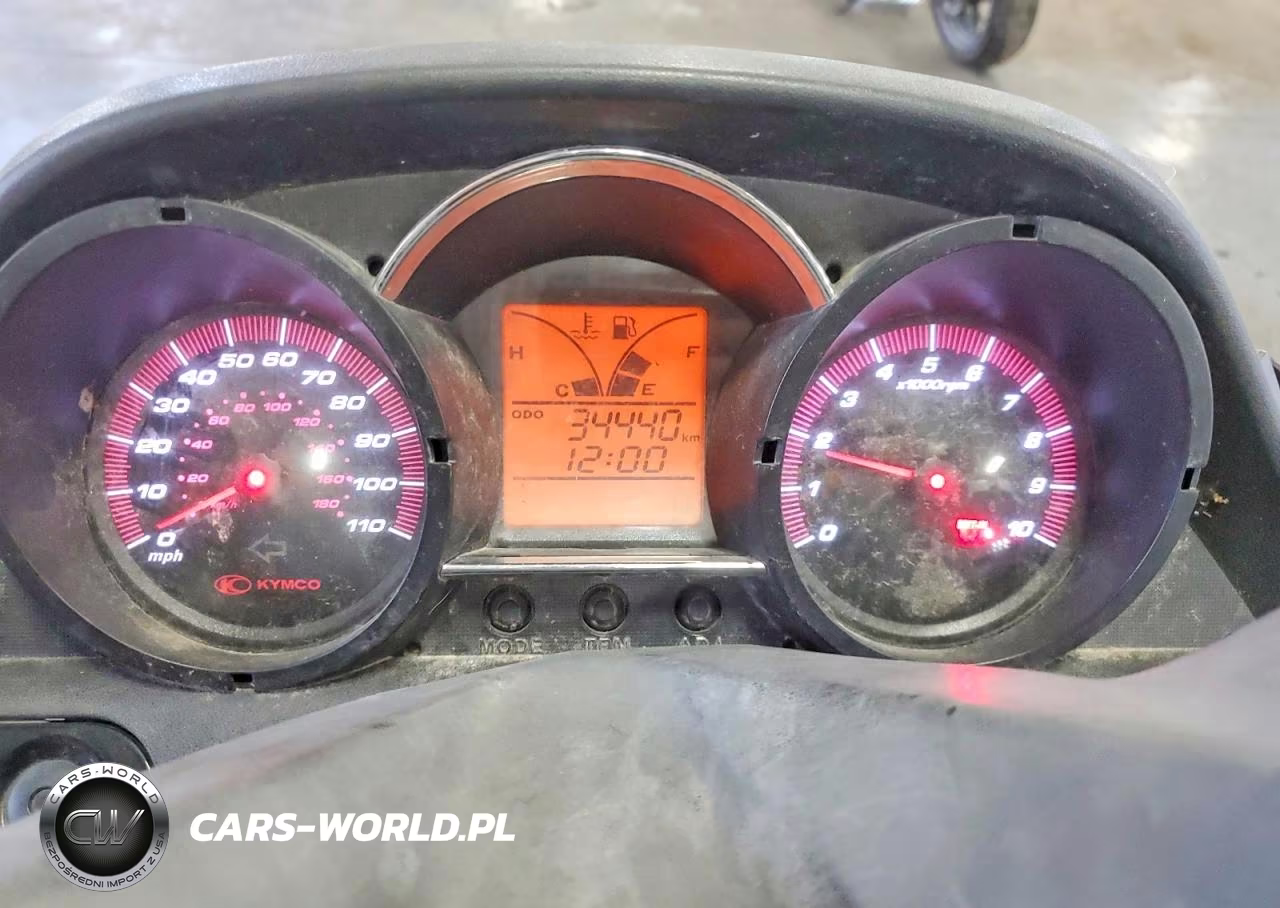 2012 Kymco Usa Inc Downtown 300I VIN:RFBV2M280CB420170 - 7