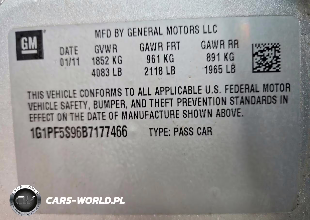 2011 Chevrolet Cruze Lt VIN:1G1PF5S96B7177466 - 12