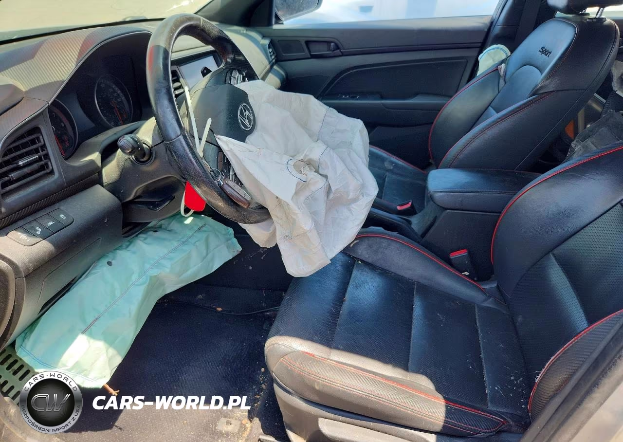 2019 Hyundai Elantra Sport VIN:KMHD04LB2KU830007 - 7