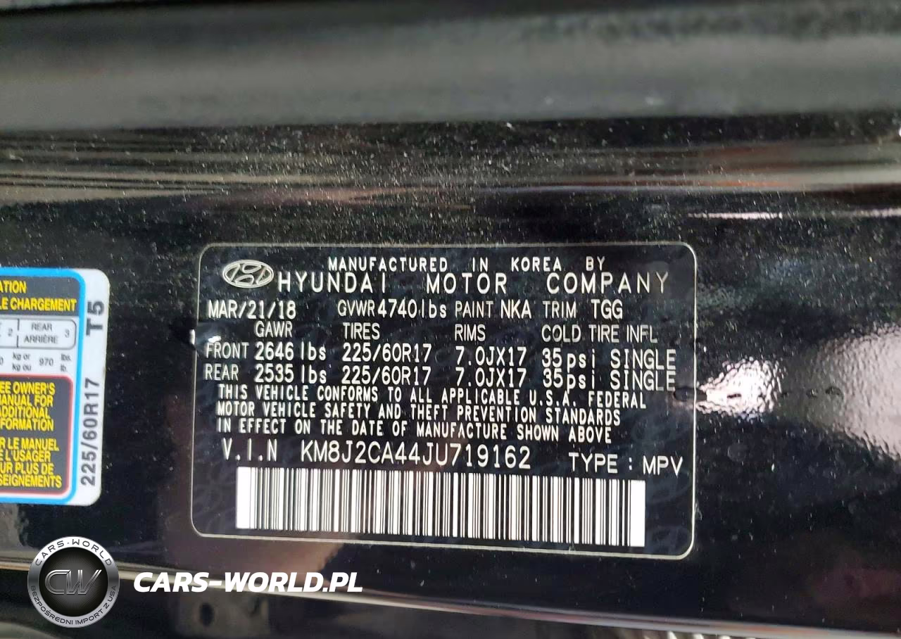 2018 Hyundai Tucson Se VIN:KM8J2CA44JU719162 - 13