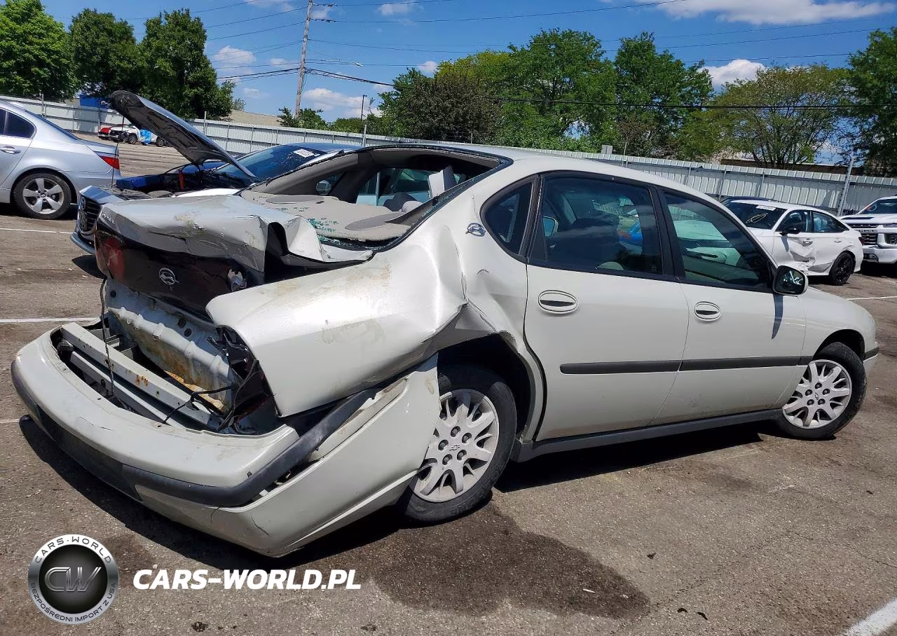 2004 Chevrolet Impala VIN:2G1WF52EX49347600 - 3