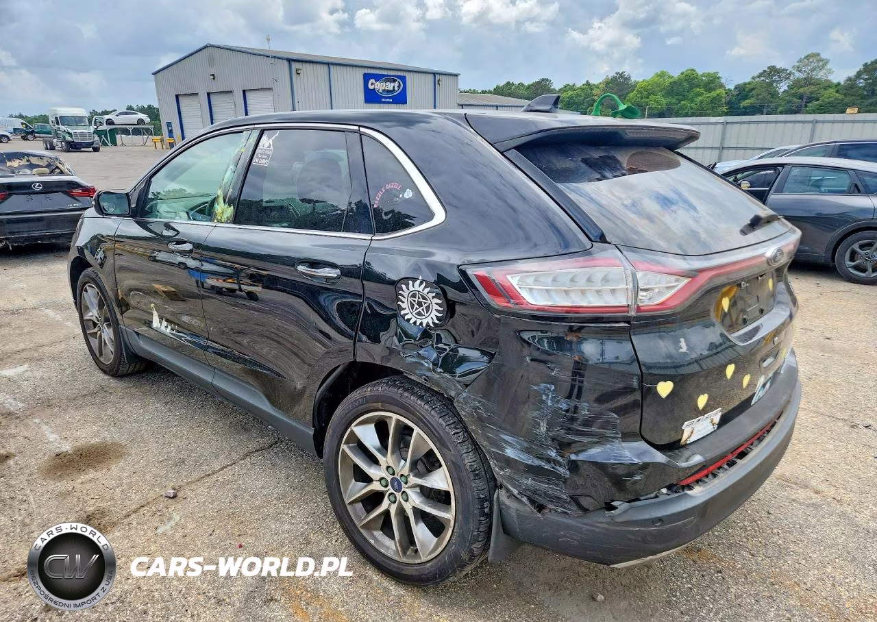 2016 Ford Edge Titanium VIN:2FMPK4K94GBB01963 - 2