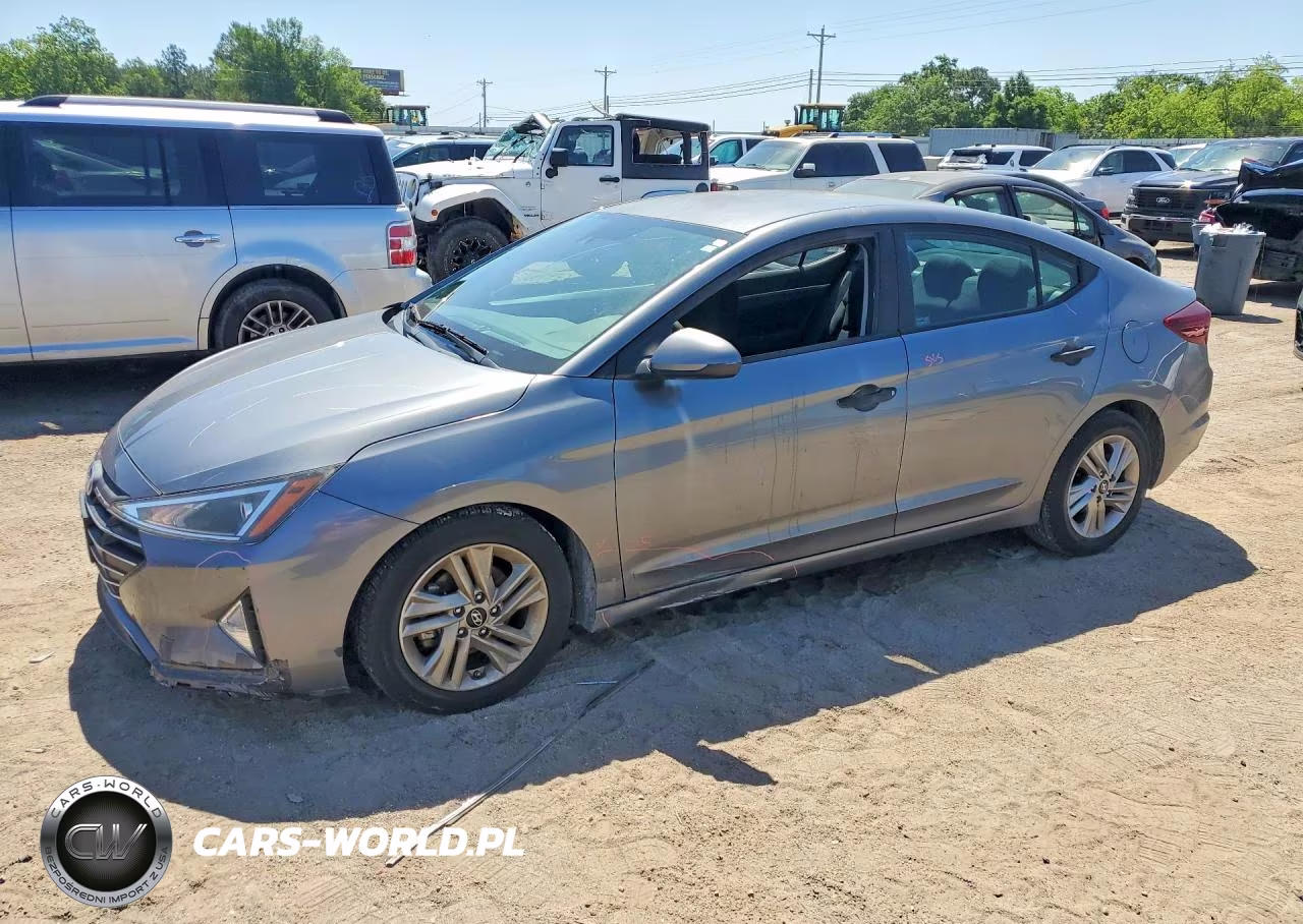 2019 Hyundai Elantra Sel VIN:5NPD84LF2KH457965 - 1