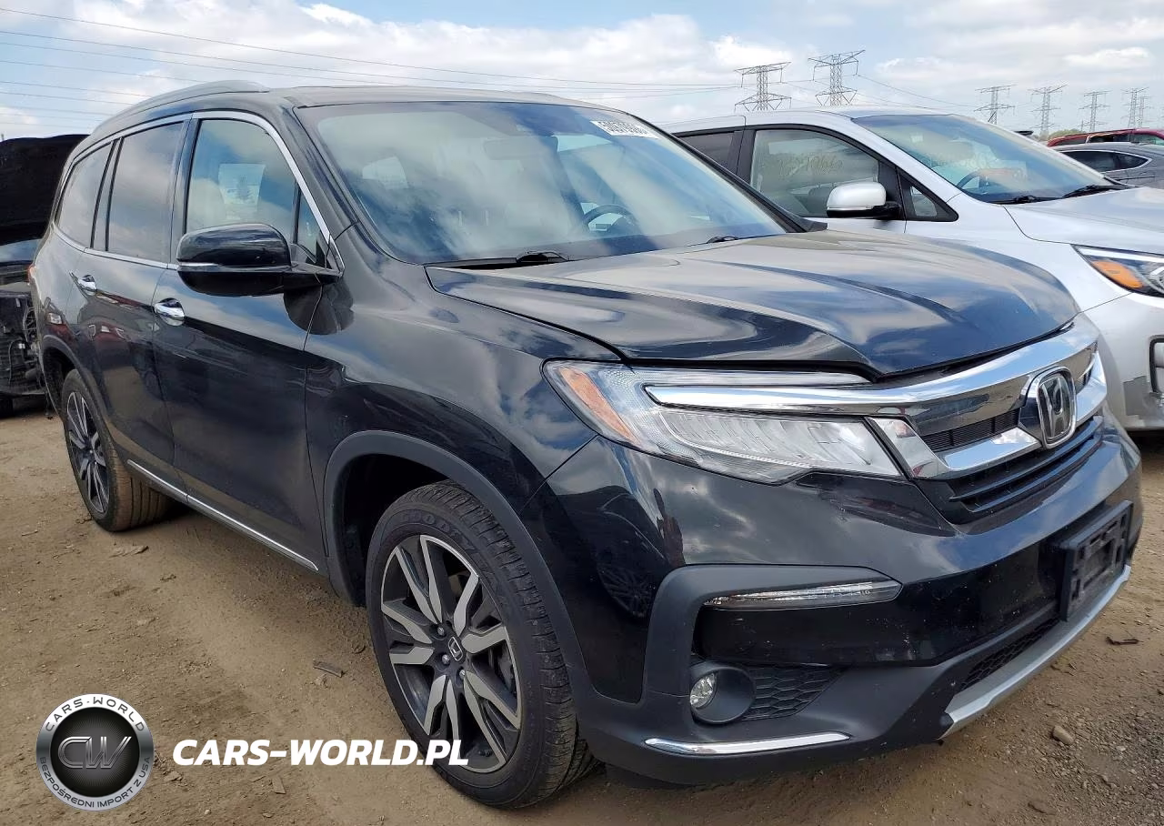2022 Honda Pilot Touring VIN:5FNYF6H91NB007376 - 4