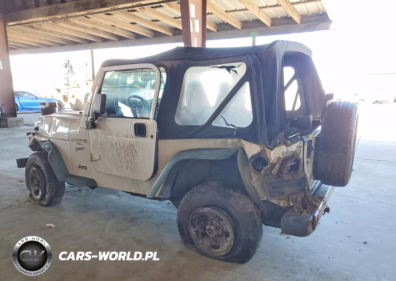 1998 Jeep Wrangler - Tj Sport VIN:1J4FY19S0WP790729 - 2
