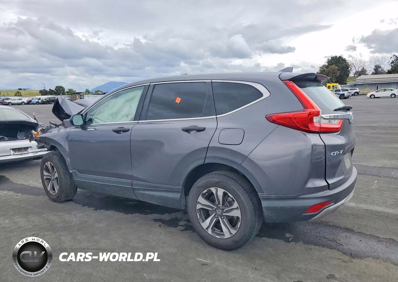 2017 Honda Cr-V Lx VIN:2HKRW6H30HH204724 - 2